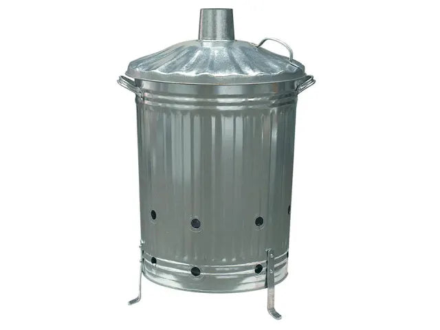 Galvanised Incinerator 90L