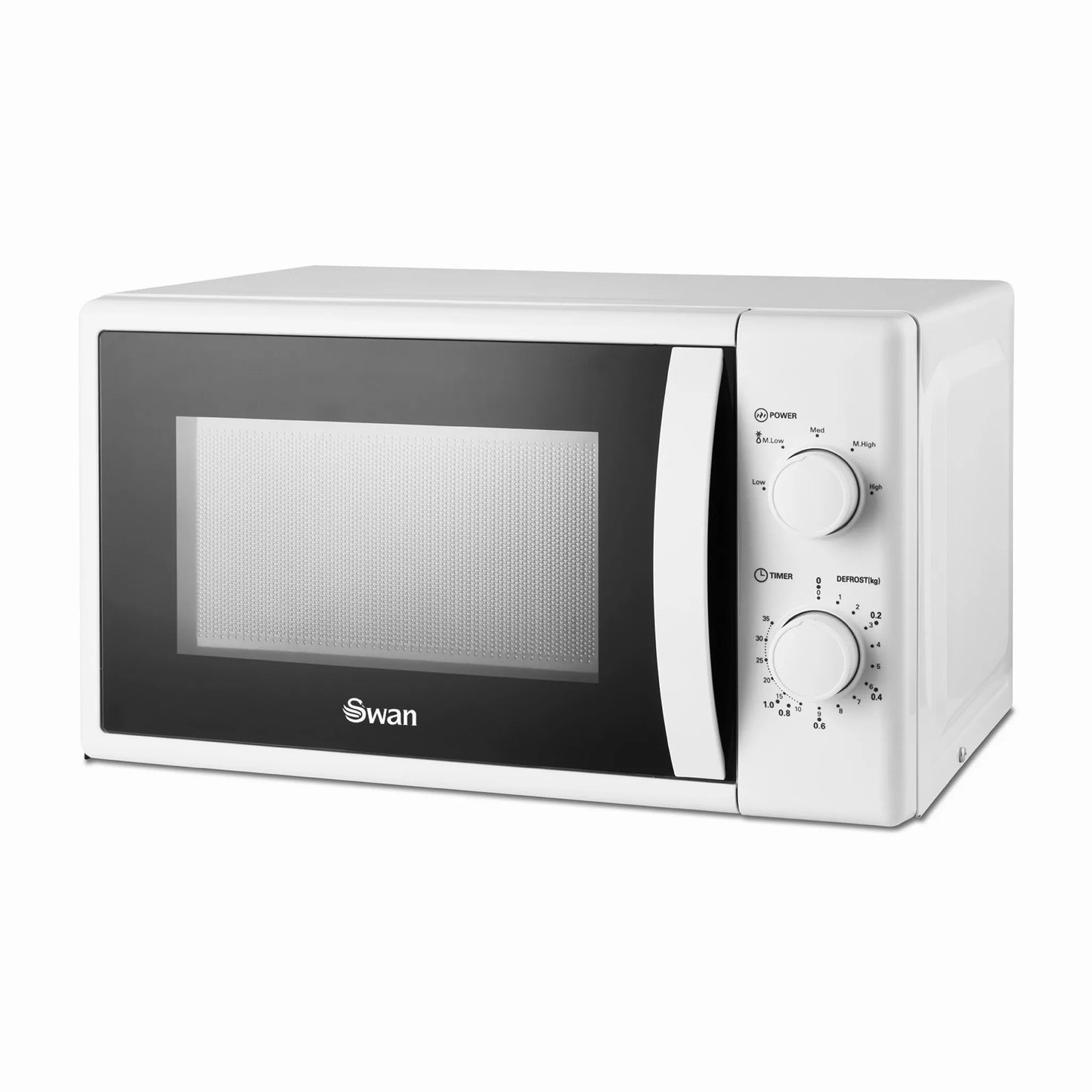 Swan 20 Litre 700W Manual Microwave - White