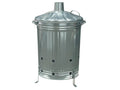 Galvanised Incinerator 90L