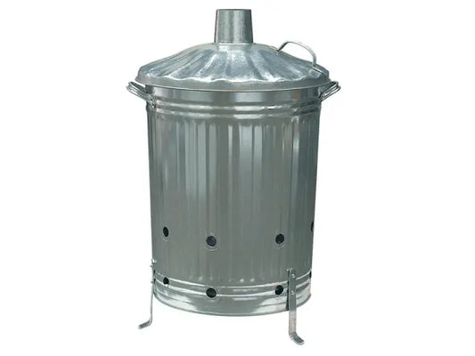 Galvanised Incinerator 90L