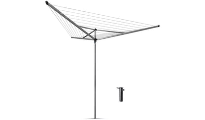 Brabantia Rotary Essential 30 metres with Ground Tube