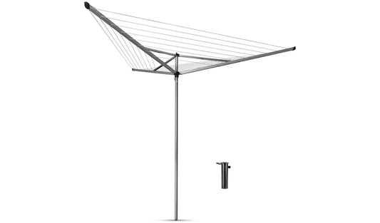 Brabantia Rotary Essential 30 metres with Ground Tube